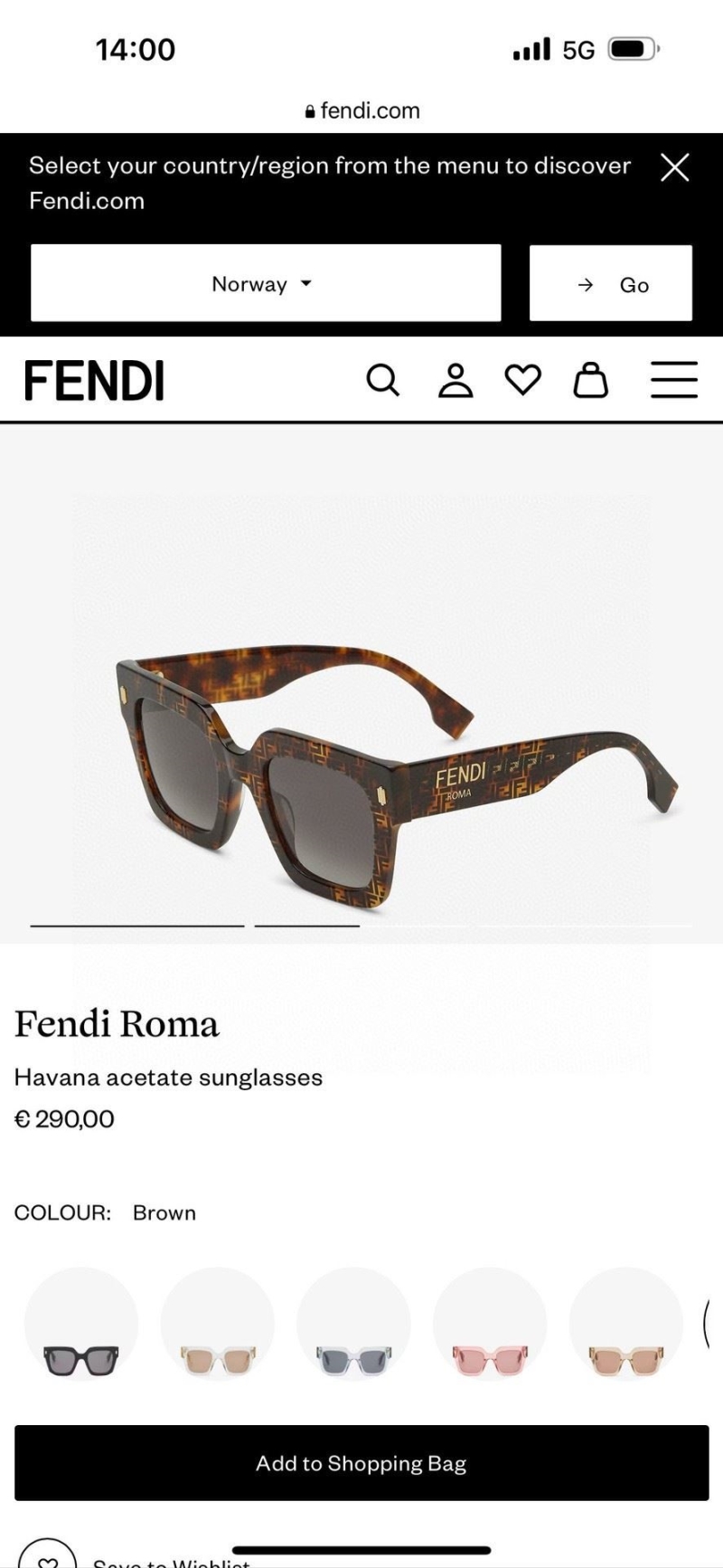 Fendi Sunglasses